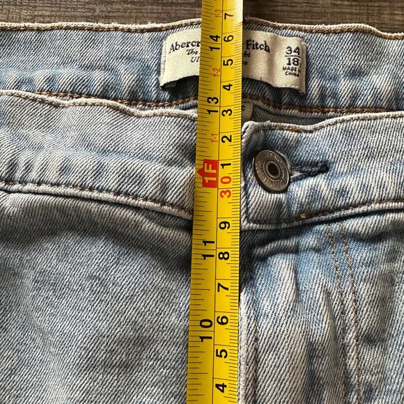 The Ankle Straight Ultra High Rise Jean Curve Love Size 34 / 18 Short - Picture 7 of 8